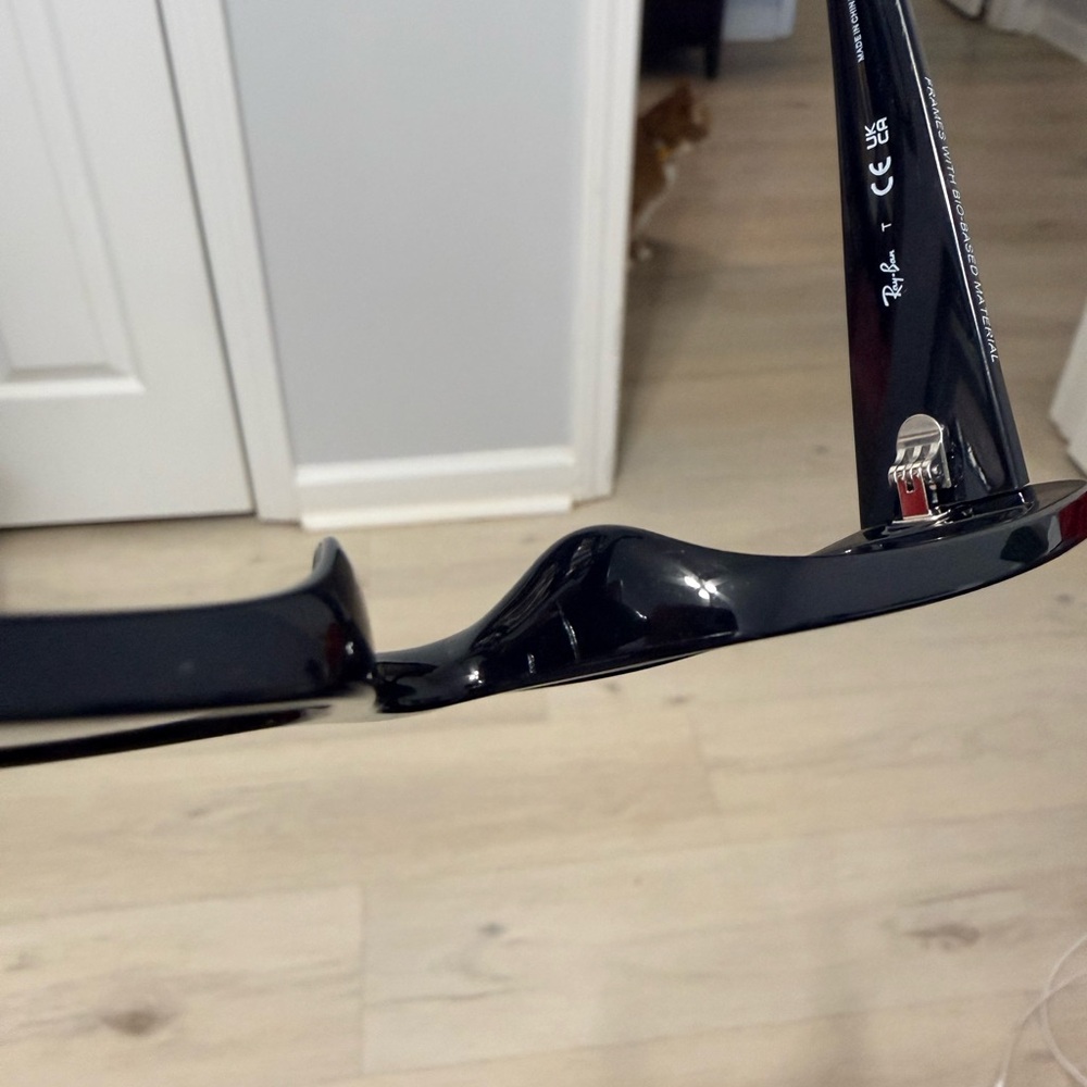 Ray-Ban Black Teru Bio-Based Rectangular Sunglass… - image 6